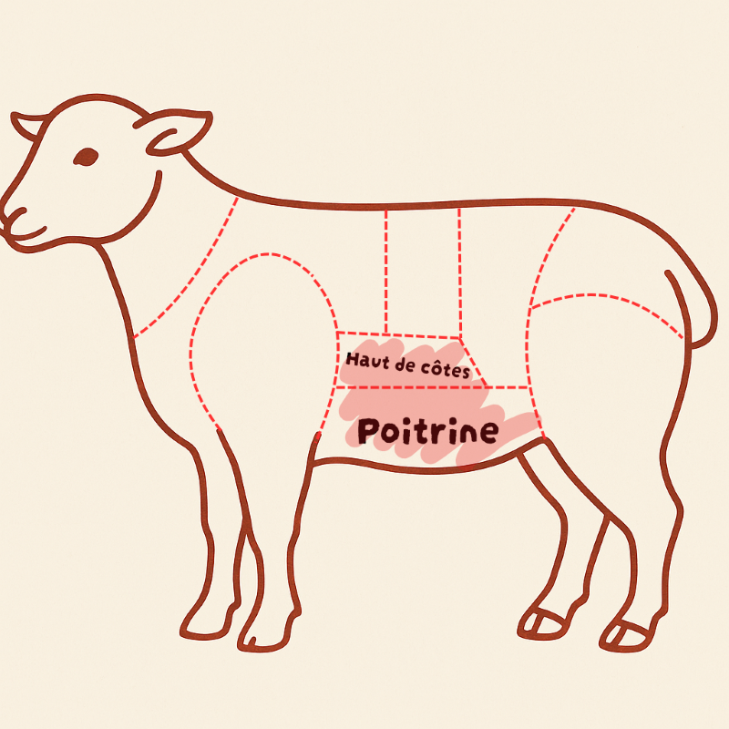 羊のポワトリーヌ